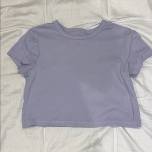super cute cropped short sleeve shirt